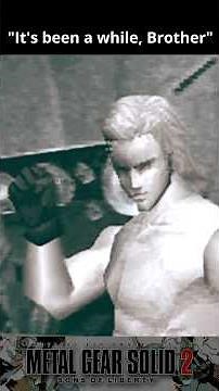 It’s Been A While Brother | #MGS2 #metalgearsolid2 #HideoKojima #gaming