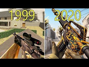 Evolution of Counter Strike Games 1999 2020