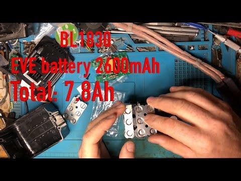 New Makita battery BL1830 7.8Ah