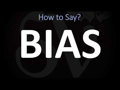 How to Pronounce Bias? (CORRECTLY)