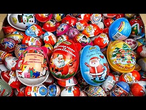 🍭 100 Surprise Eggs, Kinder Joy & Big Eggs ASMR Unboxing!