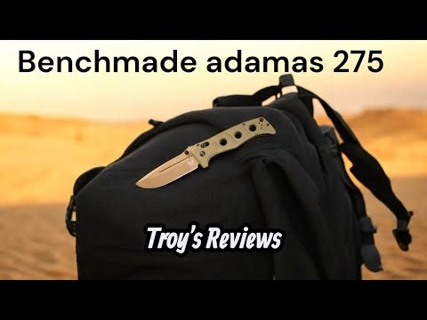 Benchmade adamas 275 fe 🗡️🗡️ Quick look and Test!!