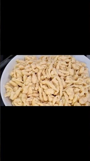 Handmade Spätzle 🥣✨️ The perfect dough! 🤤 Want to try making it yourself?