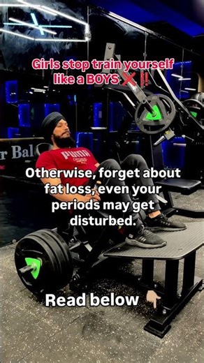 Girls, Stop Training Like Boys ❌ Smart Fat Loss Tips