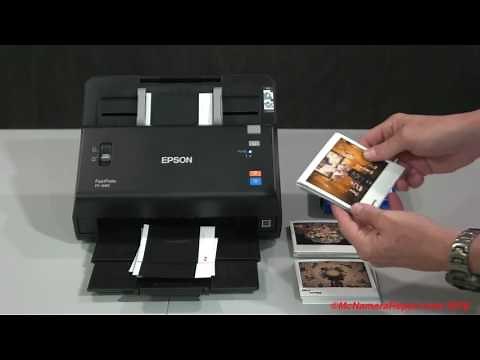 Epson FastFoto: How To Scan Polaroid Prints