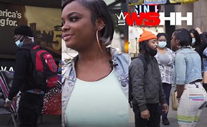 This Is One Social Experiment He's Gonna Regret: Slapping A Girl's Cheeks In Public... Almost Got Real In NY!