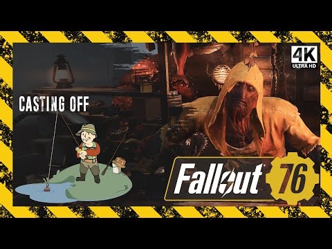 Casting Off - How to Start the Fishing Quest in Fallout 76 [4K] | No Commentary - Ep. 100