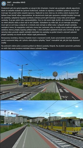 Simt Simulator - Automatické stavění výhybek - Info z oficiálního FB - 11.3. 2025