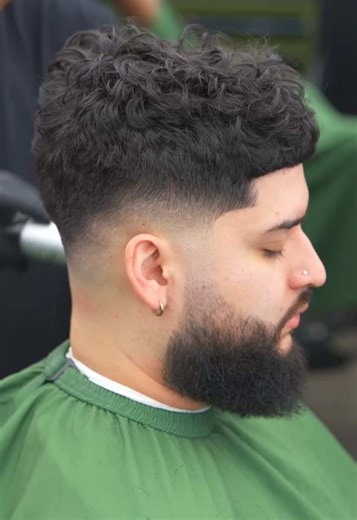 Expert Barbering: Valentine's Week Drop Fade With Curls