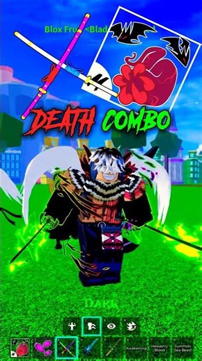 INSANE Cdk and Sanguine Combo #bloxfruits #roblox #fyp #shorts