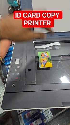 hp smart tank 580 581 585 Printer ID Card copy print || ID Card Copy kaise nikale || mobile printer