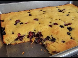 Blueberry Cornbread