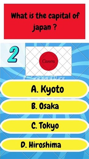what is the capital of japan ? #didyouknow #quiz #gk