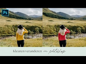Kleur veranderen in Photoshop - 2 technieken