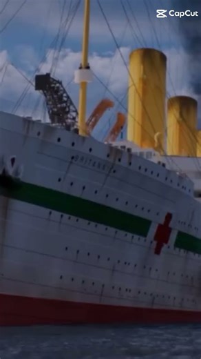 Britannic de (1914-1916) e (2025) #ships #oceanliner #whitestarline