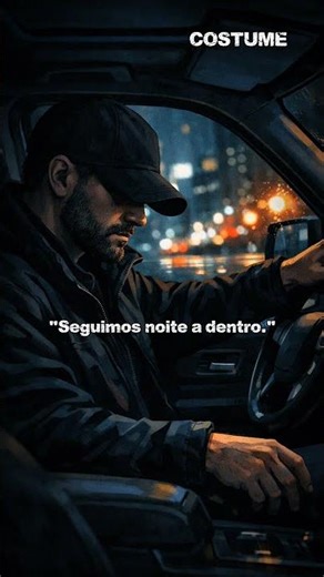 Seguimos na noite. | Costume.