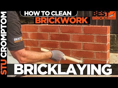how to acid clean brickwork