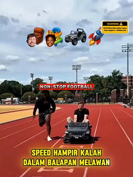 Challenged Ronaldo to a Race, IShowSpeed ​​Immediately Goes Mentally Wrong With This Crazy Condit...