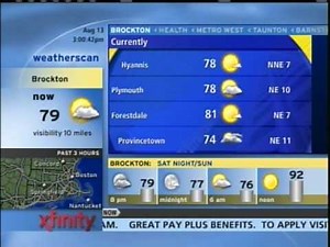 Weatherscan - August 2016 Humidity Wave (Clip 5)