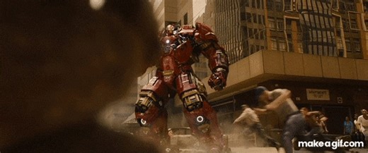 Hulk VS Hulkbuster FULL FIGHT Avengers Age Of Ultron ENG 1080p GIF | Create, Discover and Share on Gfycat on Make a GIF