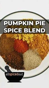 Homemade Pumpkin Pie Spice Blend Recipe #pumpkinpie #spiceblend #spicerecipe #christmasrecipes