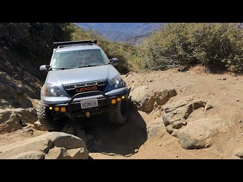 GX470 on 34s Got Stuck at Miller Jeep Trail