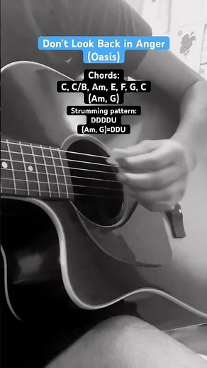 Don’t Look Back in Anger - Oasis | Guitar Tutorial