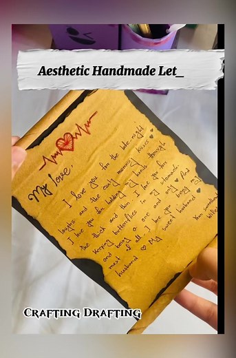 Surprise Votre Partenaire avec un Love Scroll Fait Main 💌
