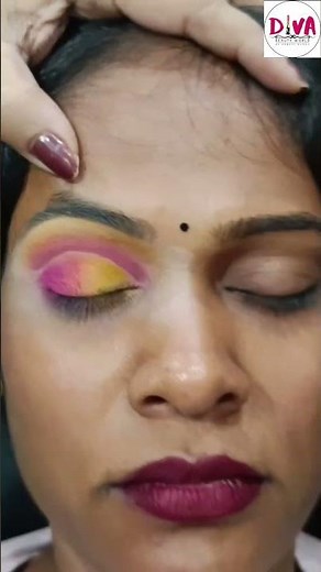 colourful eye makeup tutorial | eye makeup #divabeautyworld #eyemakeup #colourfuleyemakeup #viral