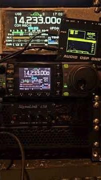 The iCom IC-7000D testing audio DSP