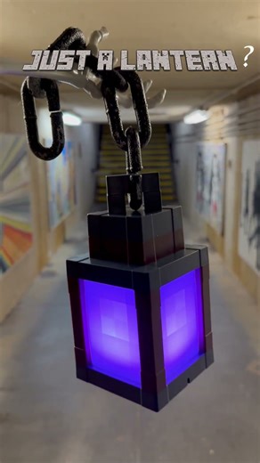 From Minecraft screen to real life glow.