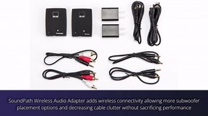 SVS SPWADAPT Soundpath Wireless Audio Adapter - Black