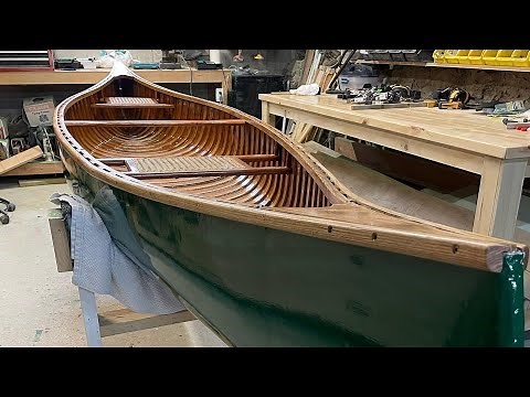 Wood Canvas Canoe Restoration Part 3, Project Completion!