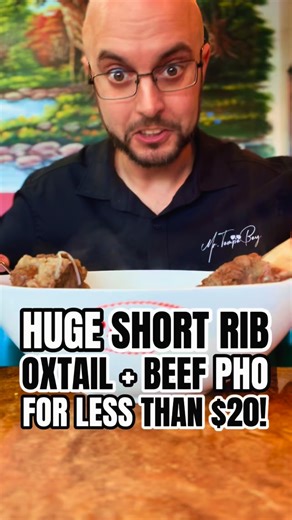 St. Pete Is Awesome | 🍜Huge SHORT-RIB & OXTAIL Pho for LESS than $20🔥Perfect because it’s getting chilly out here. 🥶 @pho97usa has been doing it in 49th St... | Instagram