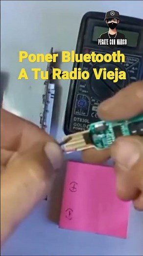 How to Add Bluetooth to Your Old Radio Easily