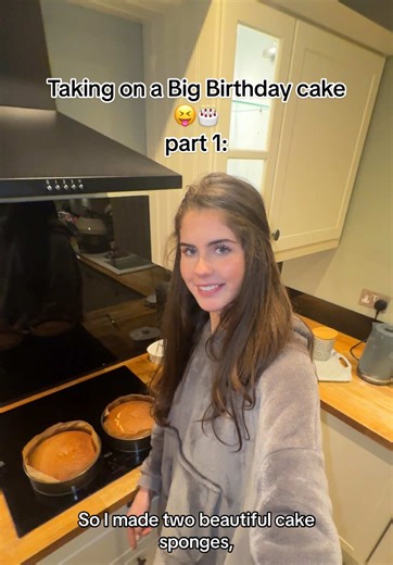 Creating a Big Birthday Cake: Part One