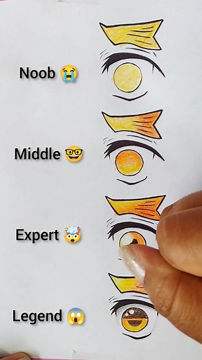 Zenitsu's eye Kimetsu no Yaiba - Demon Slayer drawing⚡ #demonslayerdrawing #kimetsunoyaiba #zenitsu