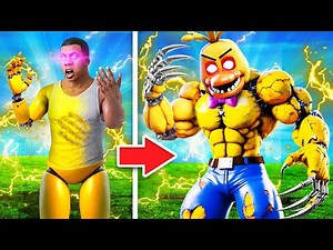 Upgrading Human To FNAF CHICA In GTA 5!
