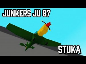 Junkers Ju 87 "Stuka" dive bomber building tutorial.Build A Boat For A Treasure.