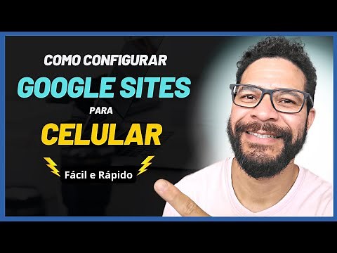 ✅[FÁCIL] Como Configurar um Site no Google sites para Celular | Passo a Passo
