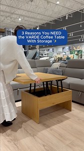 One table, endless possibilities. 😍 Work from home? ✅ Dinner for two? ✅ Game night? ✅ The VARDE Coffee Table With Storage adapts to your lifestyle, not the other way around. Save 20%*during our Black Friday Warm Up! 💙 https://www.jysk.ca/varde-lift-top-coffee-table-hidden-storage-oak.html *Offer applies to regular priced merchandise only. Products labelled EVERYDAY LOW PRICE, gift cards, and service excluded. Selection may vary by location. Offer ends November 19th, 2025. - Une table, des poss