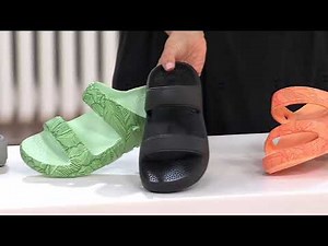 Revitalign Orthotic 2pk Recovery Slide Sandals - Fusion Zest Duo on QVC