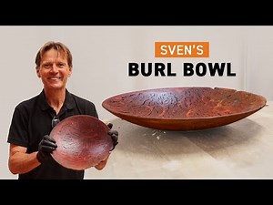 Wood Carve A Jarrah Burl Bowl | Easy DIY with the Arbortech SpheroPlane!