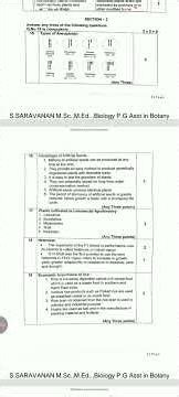 12th std Biology Bio-Botany Public Exam March-2025 Key Ans Public key Ans Revision Bio-Botany key-6