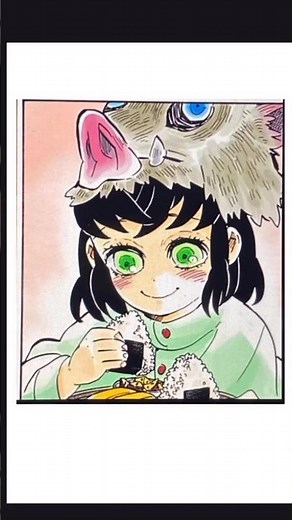 Inosuke fall in love❣️#demonslayer#inosuke#aoi#youtubeshorts#anime#manga#viral#animelover#trending