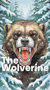 The Wolverine #wolverine #animalfacts #science #nature #shorts #wildlife #didyouknow