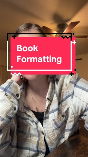 Let's talk about formatting your book. 🥰🥰 #bookformatting #bookformatter #authorsoftiktok #authortips #booktok