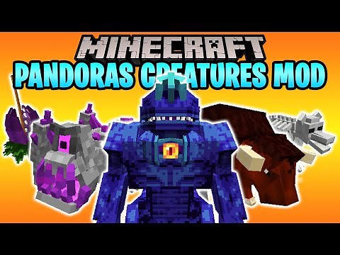 CRIATURAS DE PANDORA MOD - Minecraft Mod Review en Español | END TROLL, ARACHNON, BUFALO Y MÁS...!