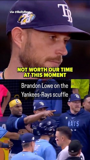 66K views · 336 reactions | Brandon Lowe didn’t hold back on the Yankees-Rays scuffle late in their game. #mlb #baseball #yankees #rays | CBS Sports | Facebook