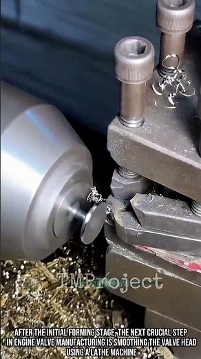 Perfect Smoothness - Lathe Machining for High Performance Engine Valves!